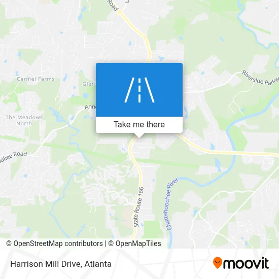 Harrison Mill Drive map