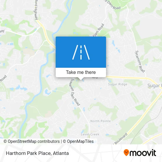 Harthorn Park Place map