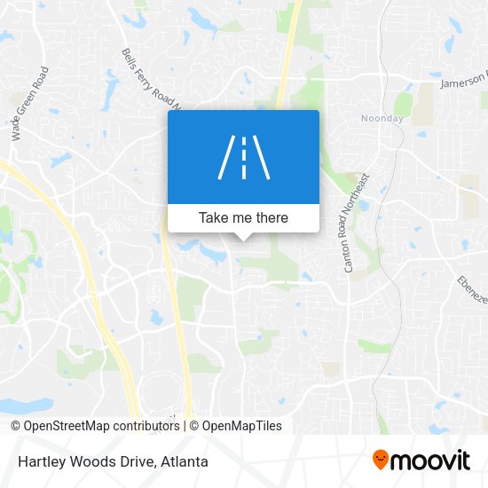 Mapa de Hartley Woods Drive