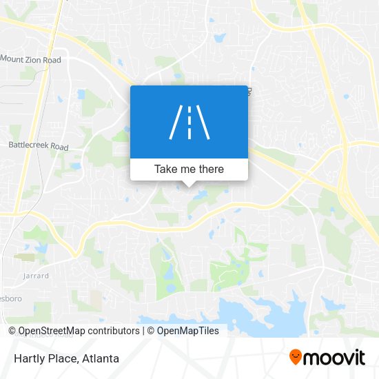 Mapa de Hartly Place
