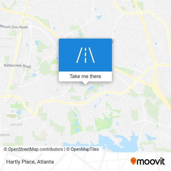 Hartly Place map