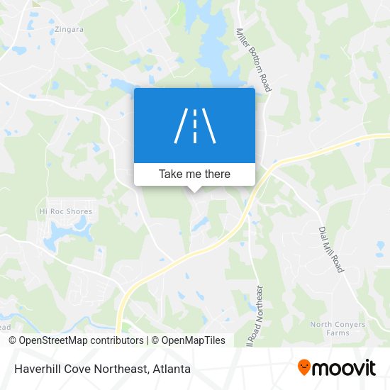 Mapa de Haverhill Cove Northeast