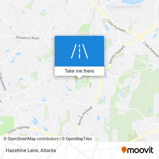 Mapa de Hazeltine Lane