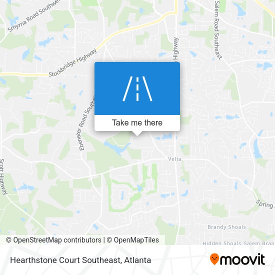 Mapa de Hearthstone Court Southeast