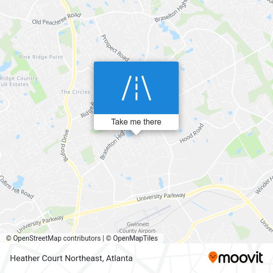 Heather Court Northeast map