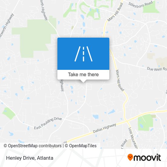Mapa de Henley Drive