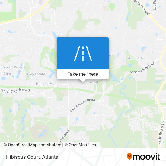 Mapa de Hibiscus Court