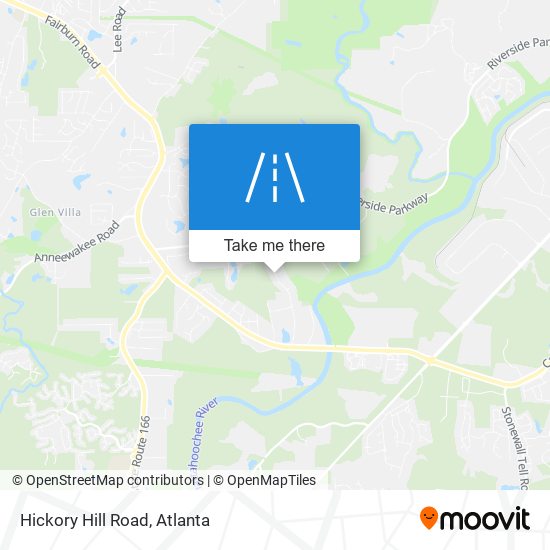 Mapa de Hickory Hill Road