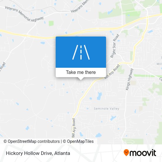 Mapa de Hickory Hollow Drive