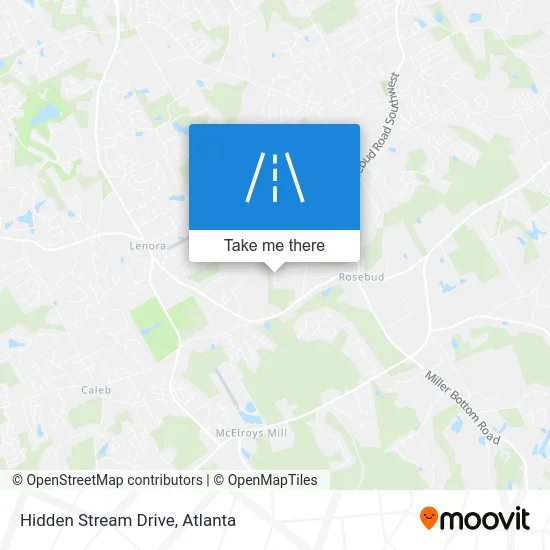 Hidden Stream Drive map