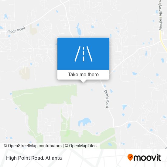 Mapa de High Point Road