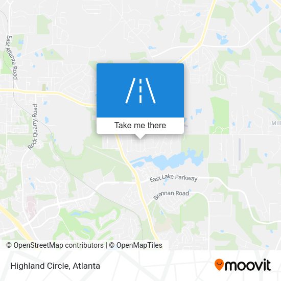 Mapa de Highland Circle