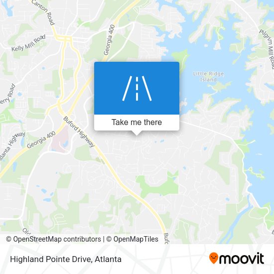 Highland Pointe Drive map