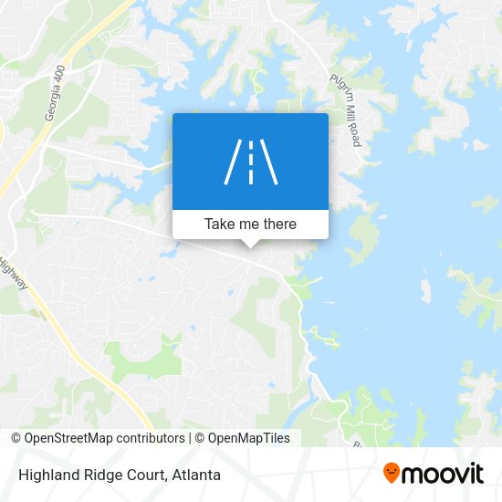 Highland Ridge Court map