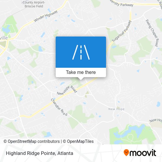 Highland Ridge Pointe map