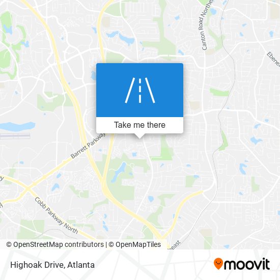 Mapa de Highoak Drive