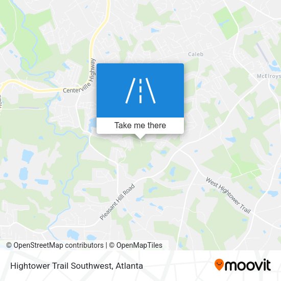 Mapa de Hightower Trail Southwest