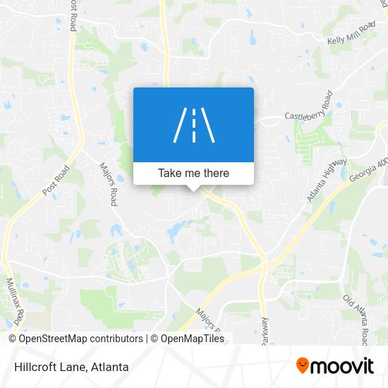 Mapa de Hillcroft Lane