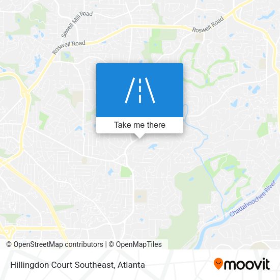 Hillingdon Court Southeast map