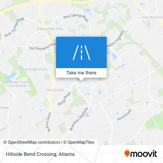 Mapa de Hillside Bend Crossing