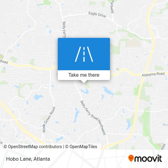 Mapa de Hobo Lane