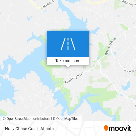 Holly Chase Court map