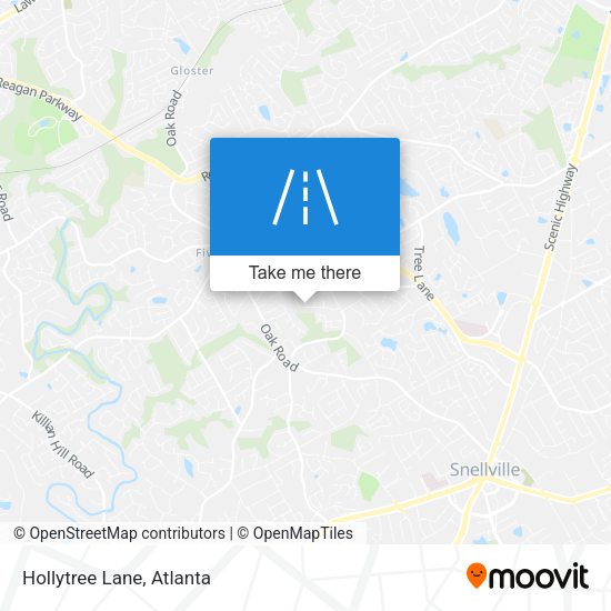 Mapa de Hollytree Lane