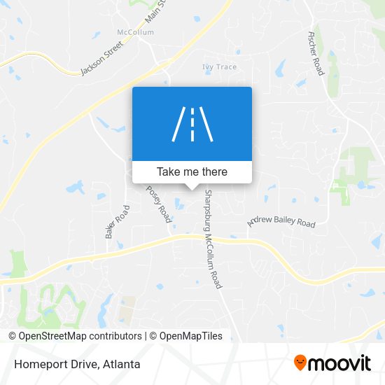 Mapa de Homeport Drive