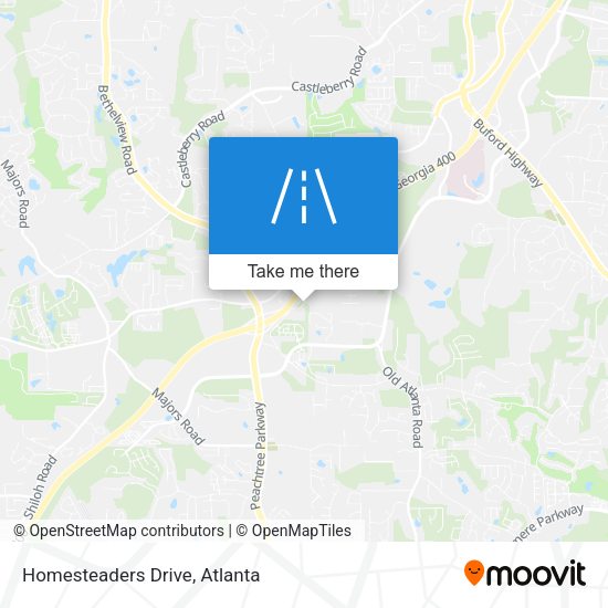 Mapa de Homesteaders Drive