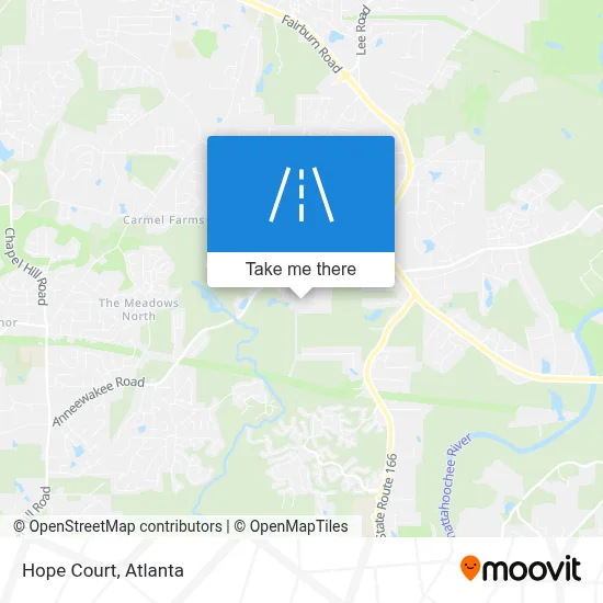 Hope Court map