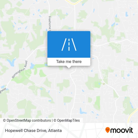 Hopewell Chase Drive map
