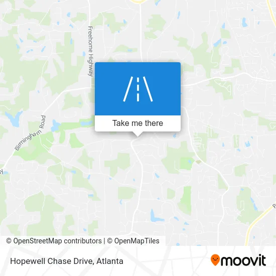 Hopewell Chase Drive map