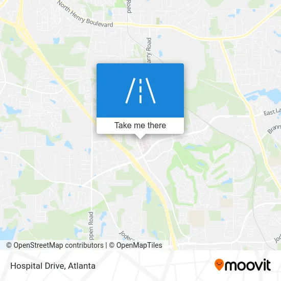 Hospital Drive map
