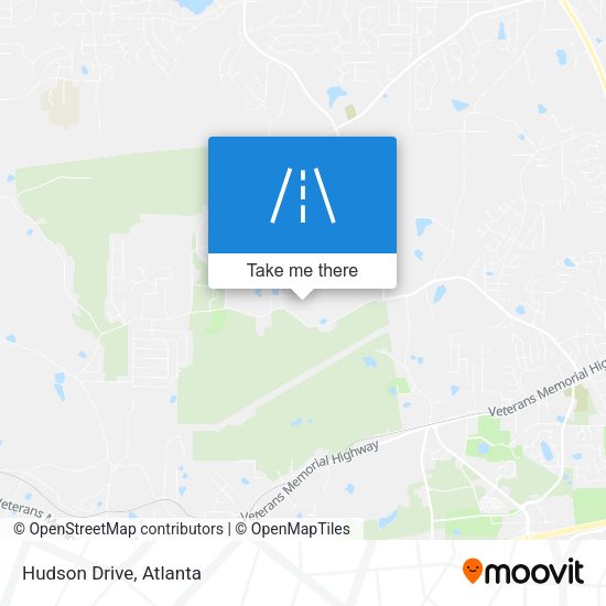 Mapa de Hudson Drive