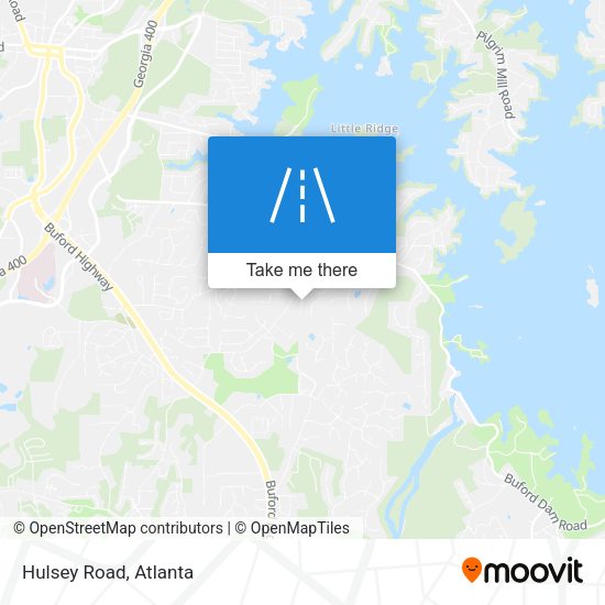 Mapa de Hulsey Road