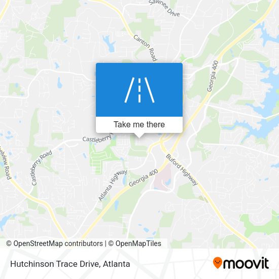 Mapa de Hutchinson Trace Drive