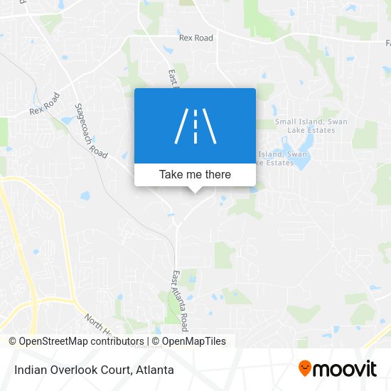 Indian Overlook Court map