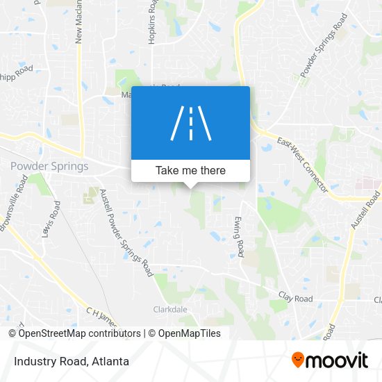 Mapa de Industry Road