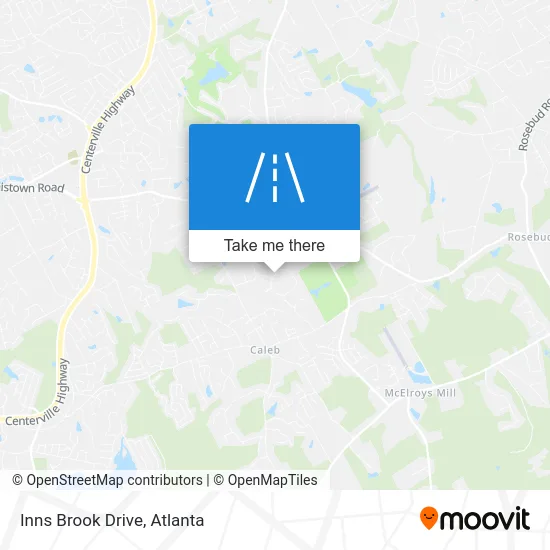 Inns Brook Drive map