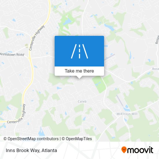 Mapa de Inns Brook Way