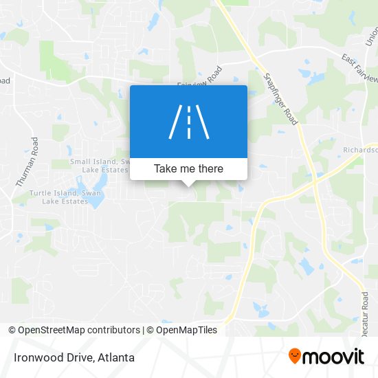 Ironwood Drive map