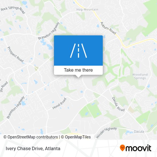 Ivery Chase Drive map