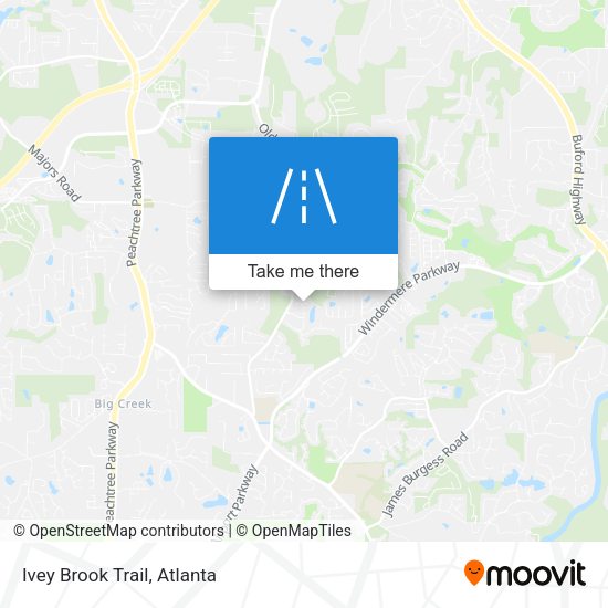 Mapa de Ivey Brook Trail