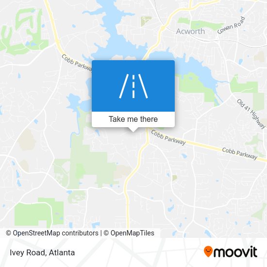 Mapa de Ivey Road