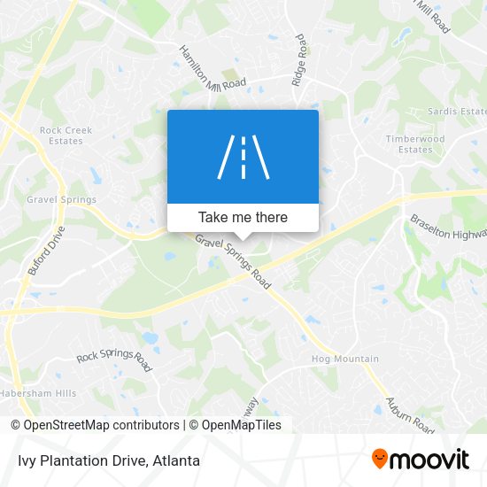 Ivy Plantation Drive map