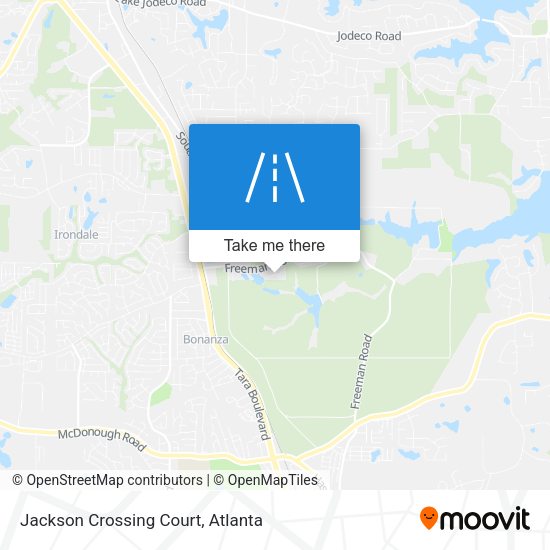 Jackson Crossing Court map