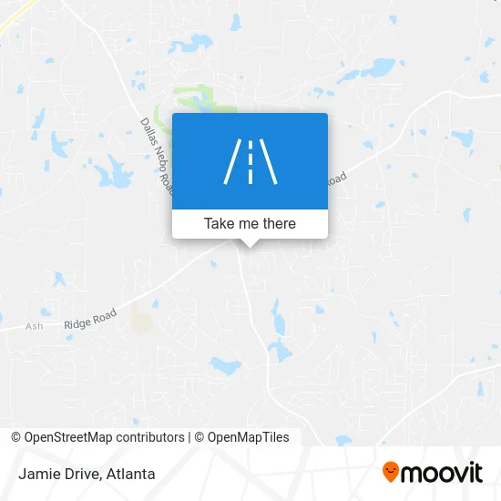 Jamie Drive map