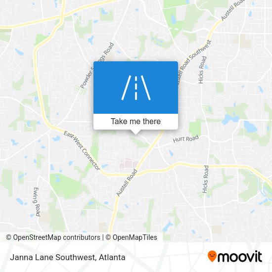 Mapa de Janna Lane Southwest