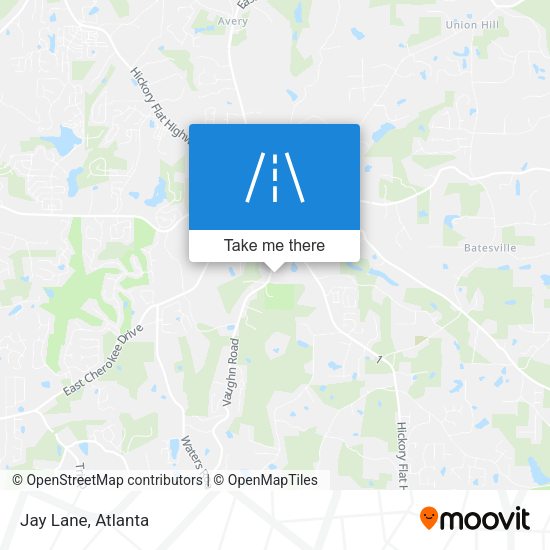 Jay Lane map