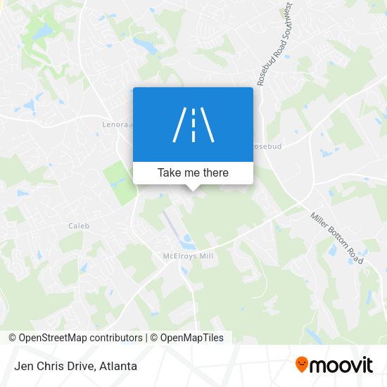 Jen Chris Drive map
